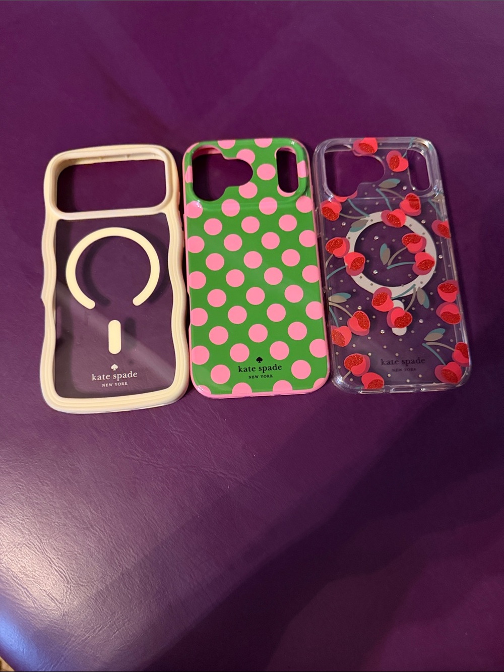 Kate Spade 17 pro max case lot